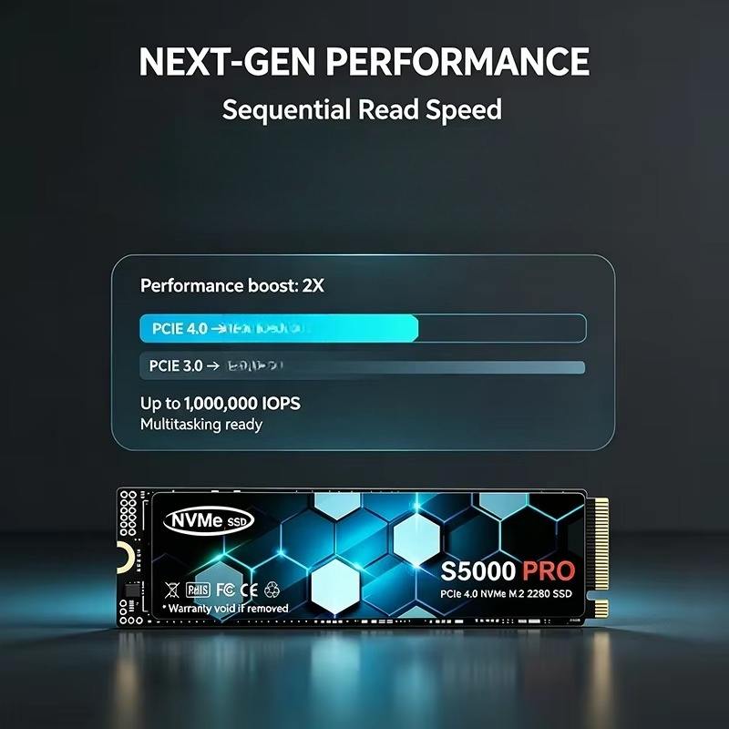 S5000 PRO M.2 NVMe PCIe 4.0 In - đánh giá và giá M.2 Nvme 4Tb Pcie 4.0 Ssd