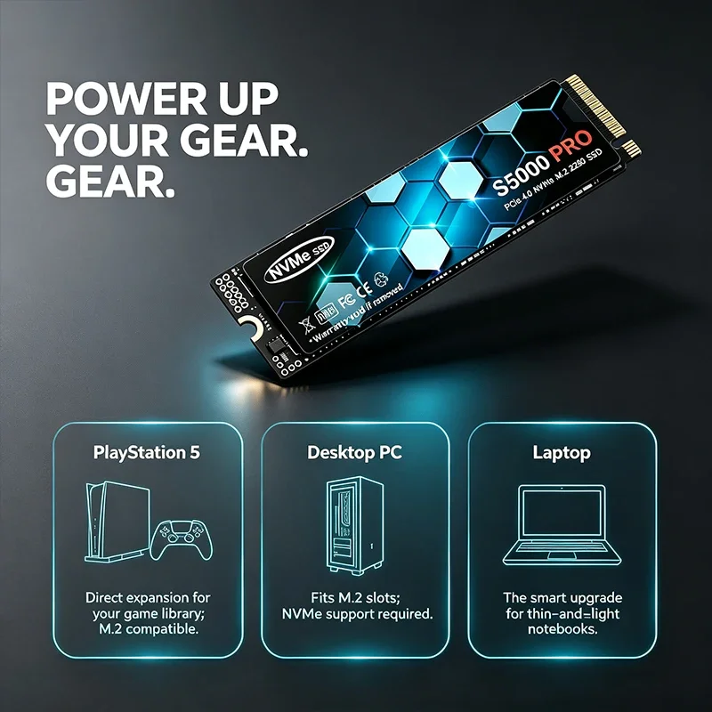 S5000 PRO M.2 NVMe PCIe 4.0 In - đánh giá và giá M.2 Nvme 4Tb Pcie 4.0 Ssd