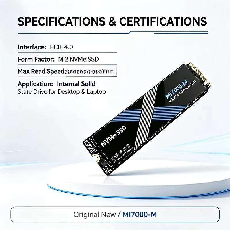 MI7000M M.2 NVMe PCIe 4.0 Inte - đánh giá và giá M.2 Nvme 4Tb Pcie 4.0 Ssd