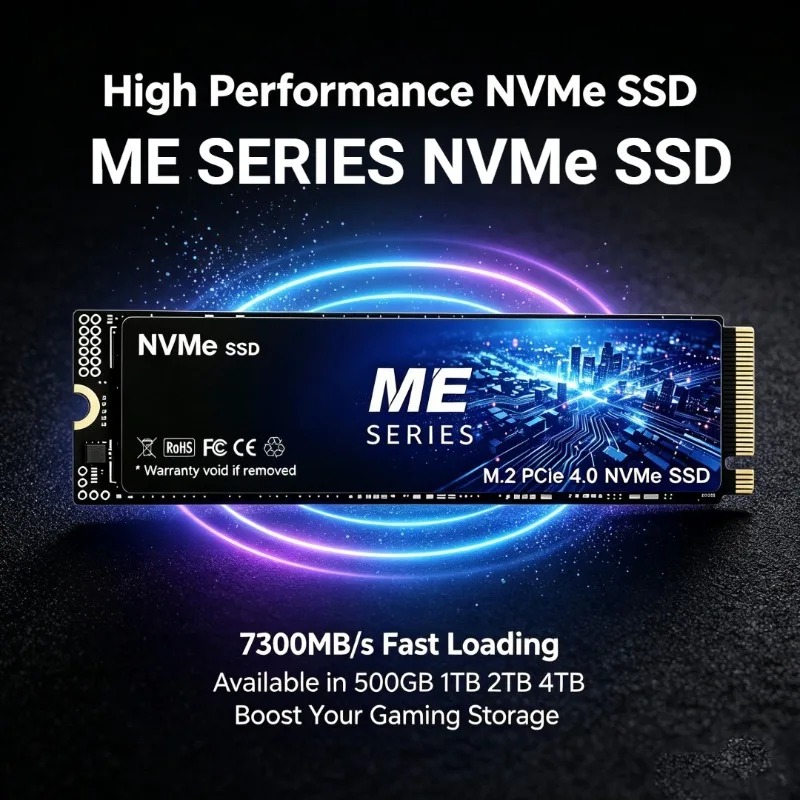 7300MB/s Read ME Series PCIe 4 - đánh giá và giá M.2 Nvme 4Tb Pcie 4.0 Ssd