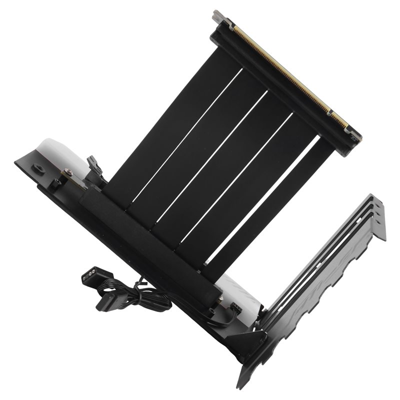 Vertical GPU Mounting Bracket  - đánh giá và giá Pcie 4.0 X16 Riser Cable 90 Degree