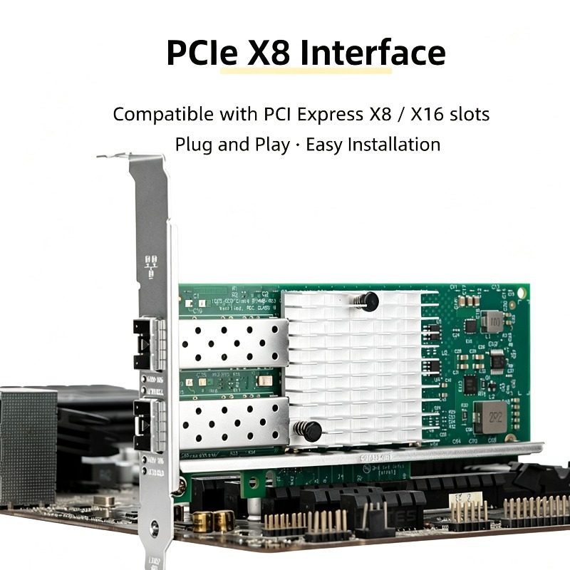X520-DA2 82599EN 10G SFP+ Dual - đánh giá và giá 10Gb Sfp+ Pcie Network Card Dual Port