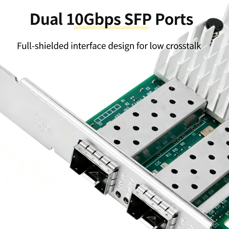 X520-DA2 82599EN 10G SFP+ Dual - đánh giá và giá 10Gb Sfp+ Pcie Network Card Dual Port