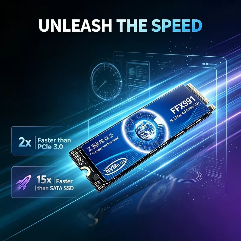 FFX991 M.2 NVMe PCIe 4.0 Inter - đánh giá và giá M.2 Nvme 4Tb Pcie 4.0 Ssd
