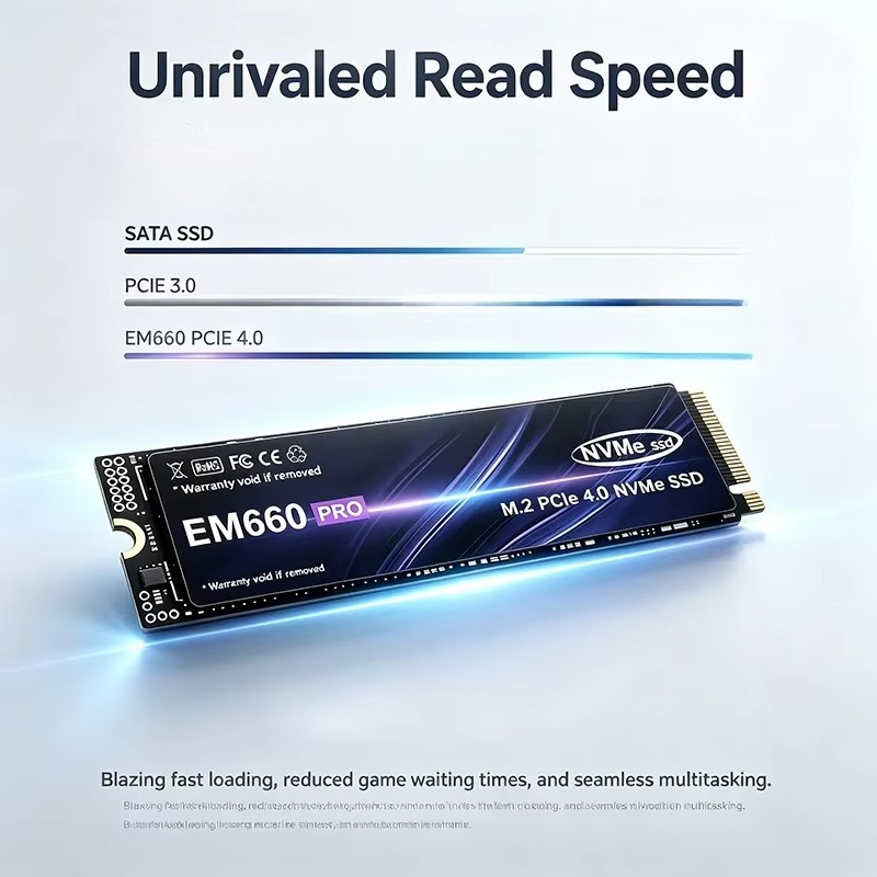 EM660 M.2 NVMe PCIe 4.0 SSD 50 - đánh giá và giá M.2 Nvme 4Tb Pcie 4.0 Ssd